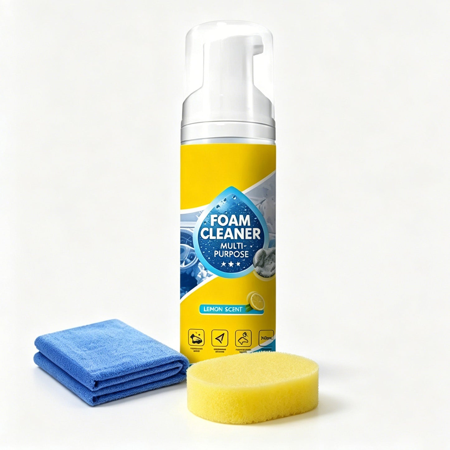 Hot Sale In 2026š„4-in-1 Multi-Enzyme Foam Cleaner ā Deep Clean Car, Kitchen, Bathroom & Sofa
