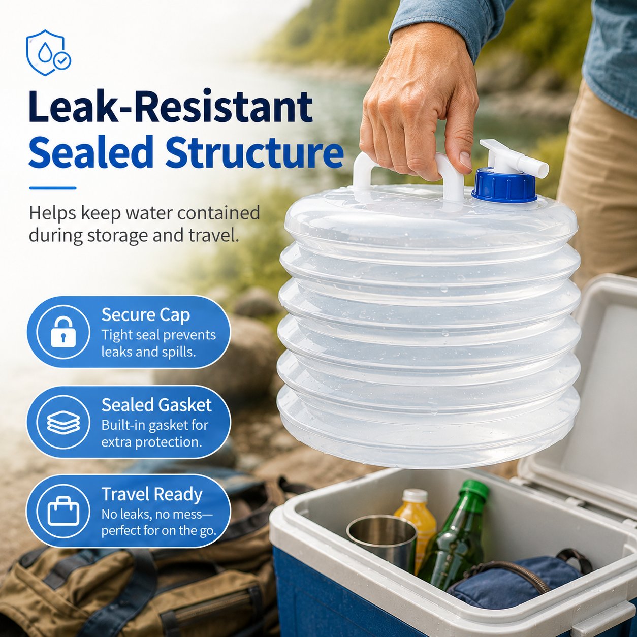 š¢š¢50% OFF !! ā°Collapsible Water Container with Spigot
