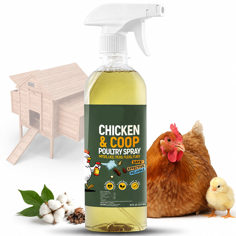 🎁Buy More Get More FREE |🐔Natural Poultry Coop Cleaning Spray