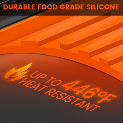 🎆 July 4 Sale | 50% OFF-Silicone Grill Side Shelf Mat – Heat Resistant BBQ Tool Organizer