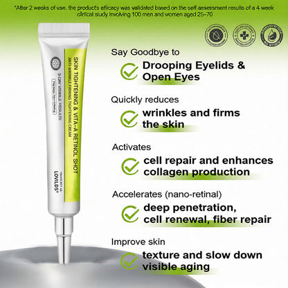 [🔥Last Day 50% OFF]🧬 LOVILDS™ Clinical-Grade Retinol Shot with Visible Firming Power