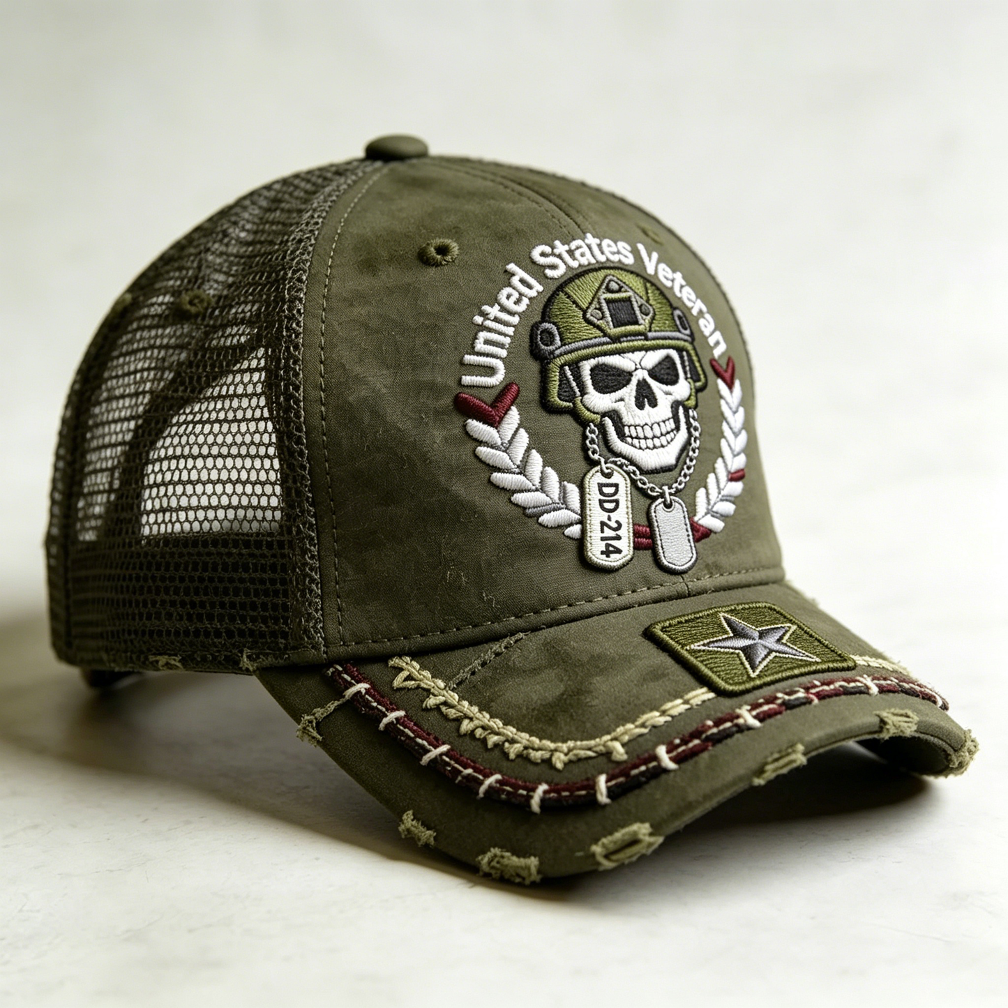 Last Day 49% OFF🔥DD-214 United States Veteran Cap – Embroidered Edition