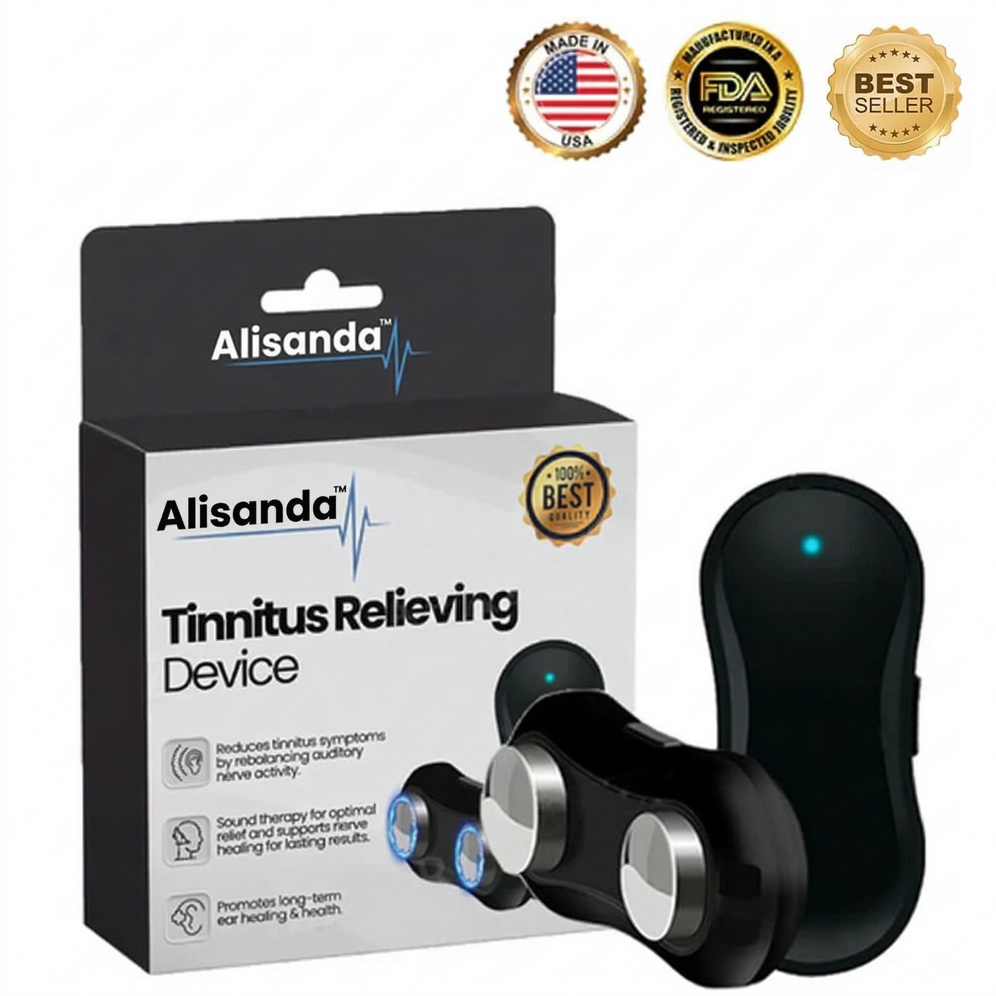Alisanda®💓HAPPY 2026💓 Tinnitus Relieving Device