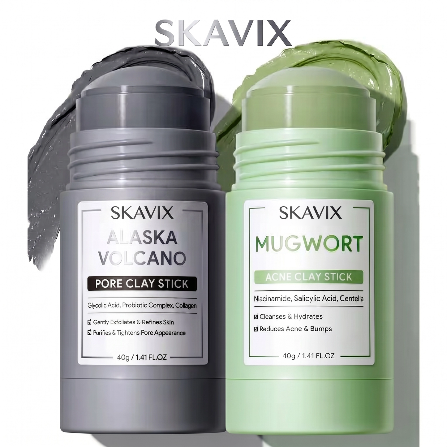 SKAVIX®️ Deep Pore Cleansing Blackhead Remover Face Mask Stick