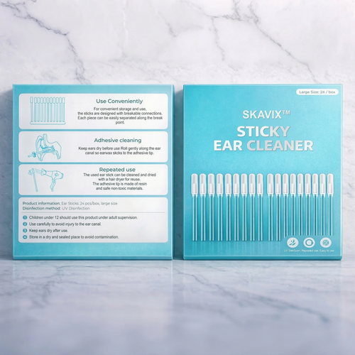 🔥LAST DAY 50% OFF👂Reusable Sticky-Tip Earwax Remover Sticks