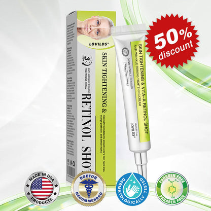 [🔥Last Day 50% OFF]🧬 LOVILDS™ Clinical-Grade Retinol Shot with Visible Firming Power