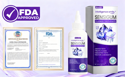 ⏰Last 4 hours Sale: Save 50%-Skavix® SensiGum Fluoride Toothpaste