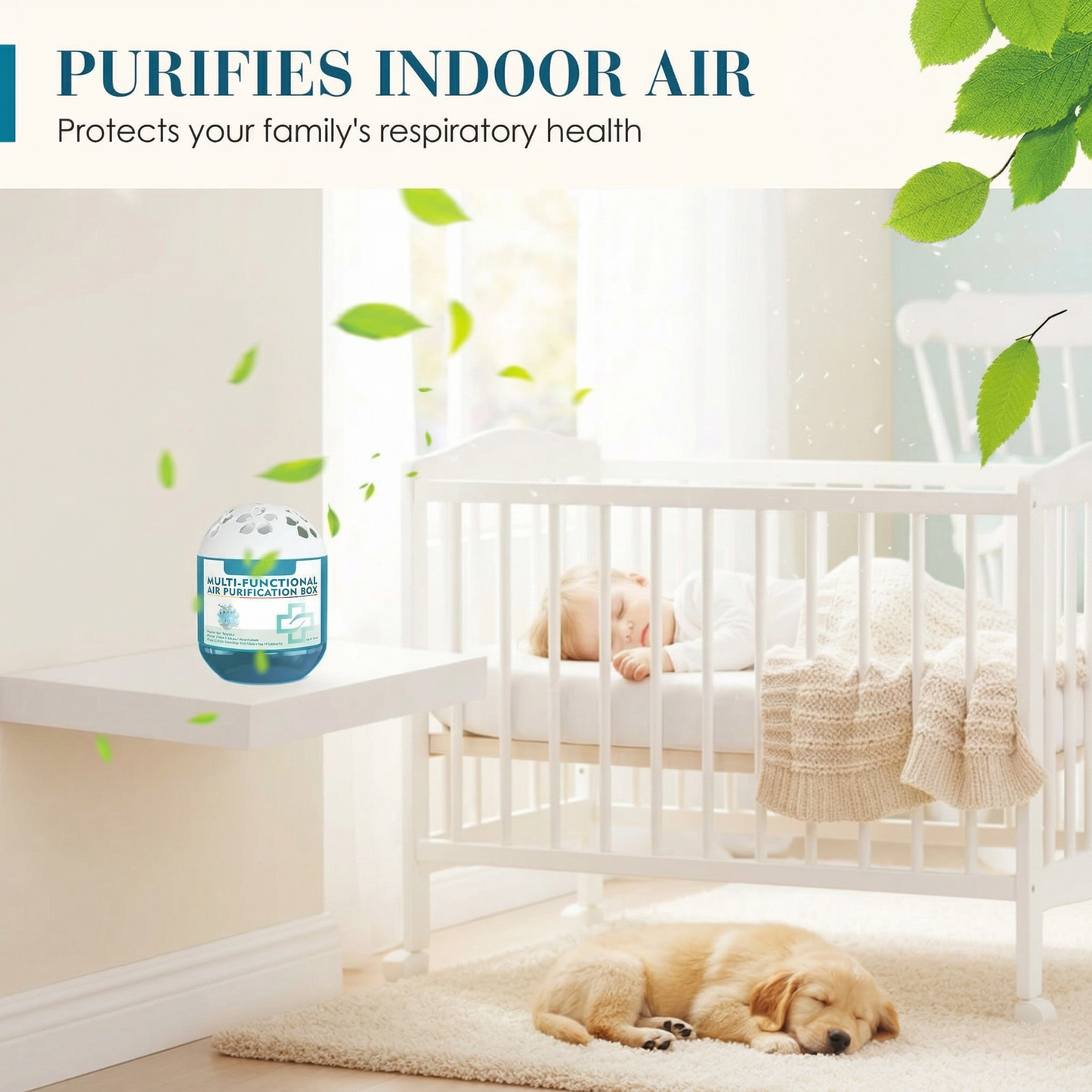 🔥2026 New Collection - Limited-Time Pre-Sale⏰Indoor Air Purification Dust Removal Magic Box🏠🌿-GD