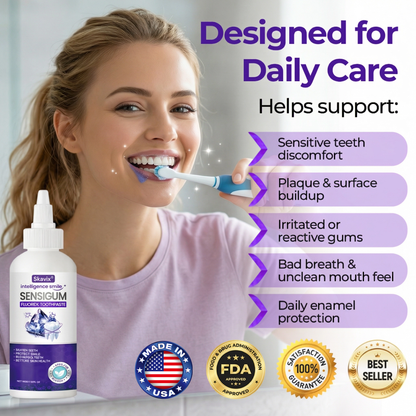 ⏰Last 4 hours Sale: Save 50%-Skavix® SensiGum Fluoride Toothpaste