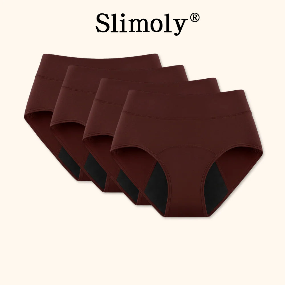 💖Last Day 50% OFF|Slimoly® 100% Leak-Proof Underwear 4-pack🌸