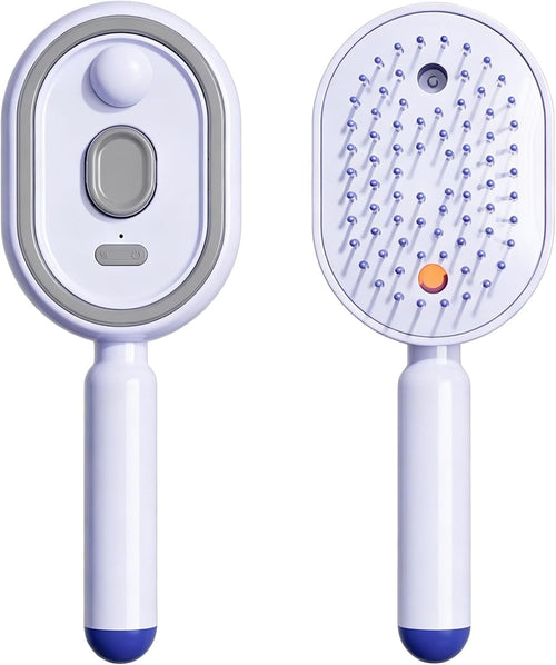 Electric Spray Air Cushion Massage Hair Comb – Anti-Tangle & Essential Oil Mist Brush