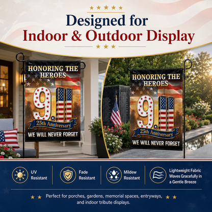 🇺🇸 9/11 Patriot Day 25th Anniversary Memorial Flag