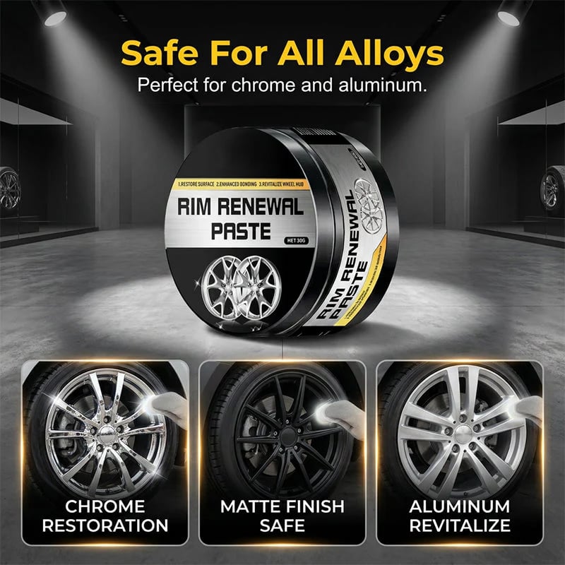 Buy 1 Get 1 Free🔥All-in-One Wheel Care & Restoration Paste