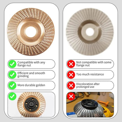 🔥 Buy One Get One Free | Heavy-Duty Wood Carving Disc Set (3PCS)
