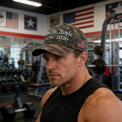 US Retro 250th Anniversary Casual Hat.