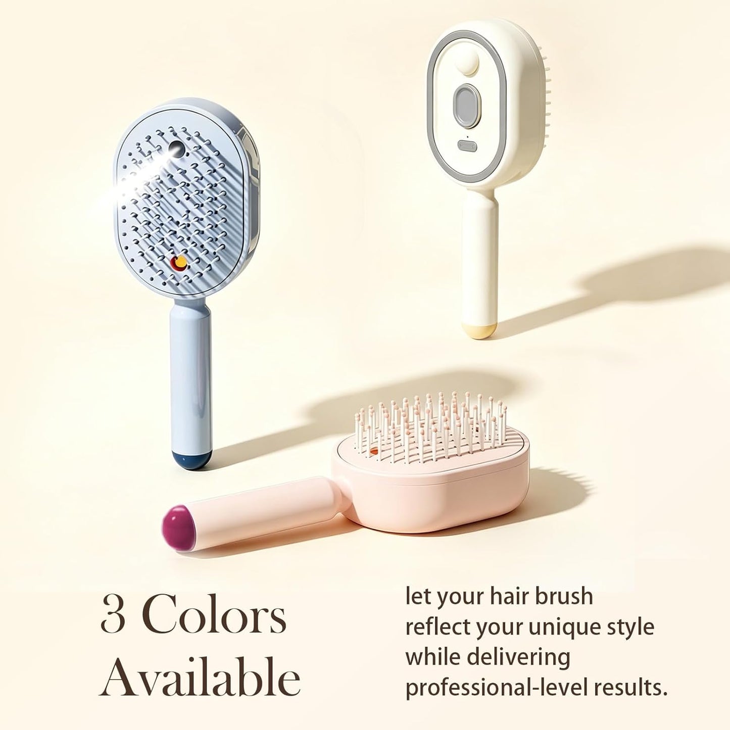 Electric Spray Air Cushion Massage Hair Comb – Anti-Tangle & Essential Oil Mist Brush
