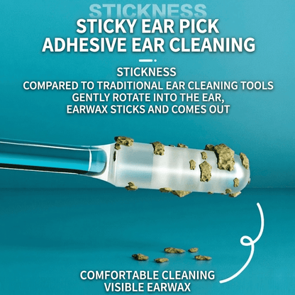 🔥LAST DAY 50% OFF👂Reusable Sticky-Tip Earwax Remover Sticks