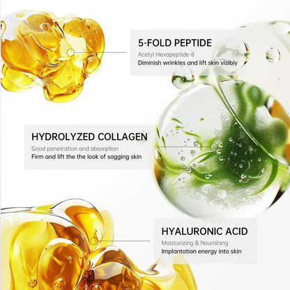 🔥Limited-time 50% sale🔥Sculpting Collagen Neck Cream with 5 Massage Rollers