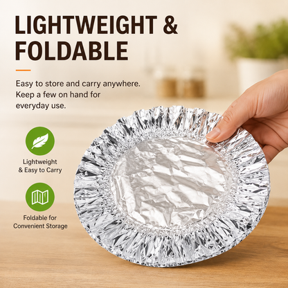 🎁Buy More Get More FREE |Jaxvolt®️ Home dining table & food container aluminum foil heat-retaining cover