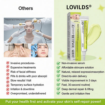 [🔥Last Day 50% OFF]🧬 LOVILDS™ Clinical-Grade Retinol Shot with Visible Firming Power
