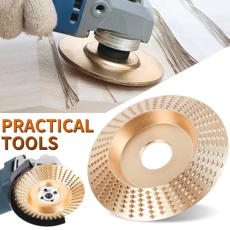 🔥 Buy One Get One Free | Heavy-Duty Wood Carving Disc Set (3PCS)