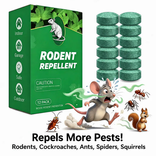 ⏰Last 4 hours Sale: Save 50%-🔥12-Pack Popular Natural Rodent Repellent Balls