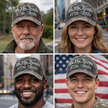 US Retro 250th Anniversary Casual Hat.