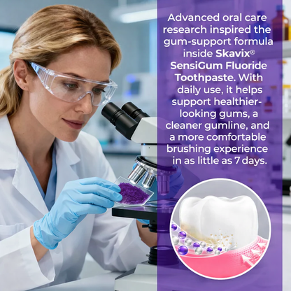 ⏰Last 4 hours Sale: Save 50%-Skavix® SensiGum Fluoride Toothpaste