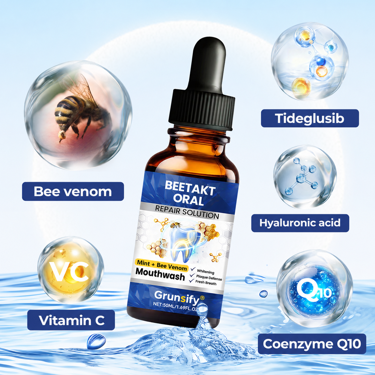 Buy 1 Get 1 Free🔥Grunsify® BeeTakt Oral Repair Solution