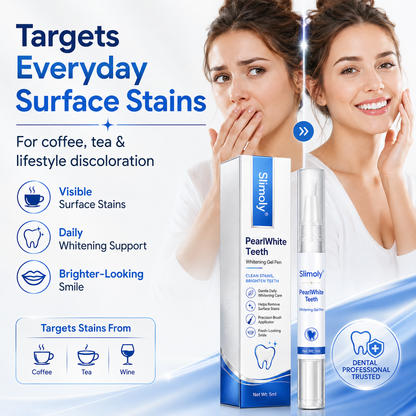 Slimoly® PearlWhite Teeth Whitening Gel Pen