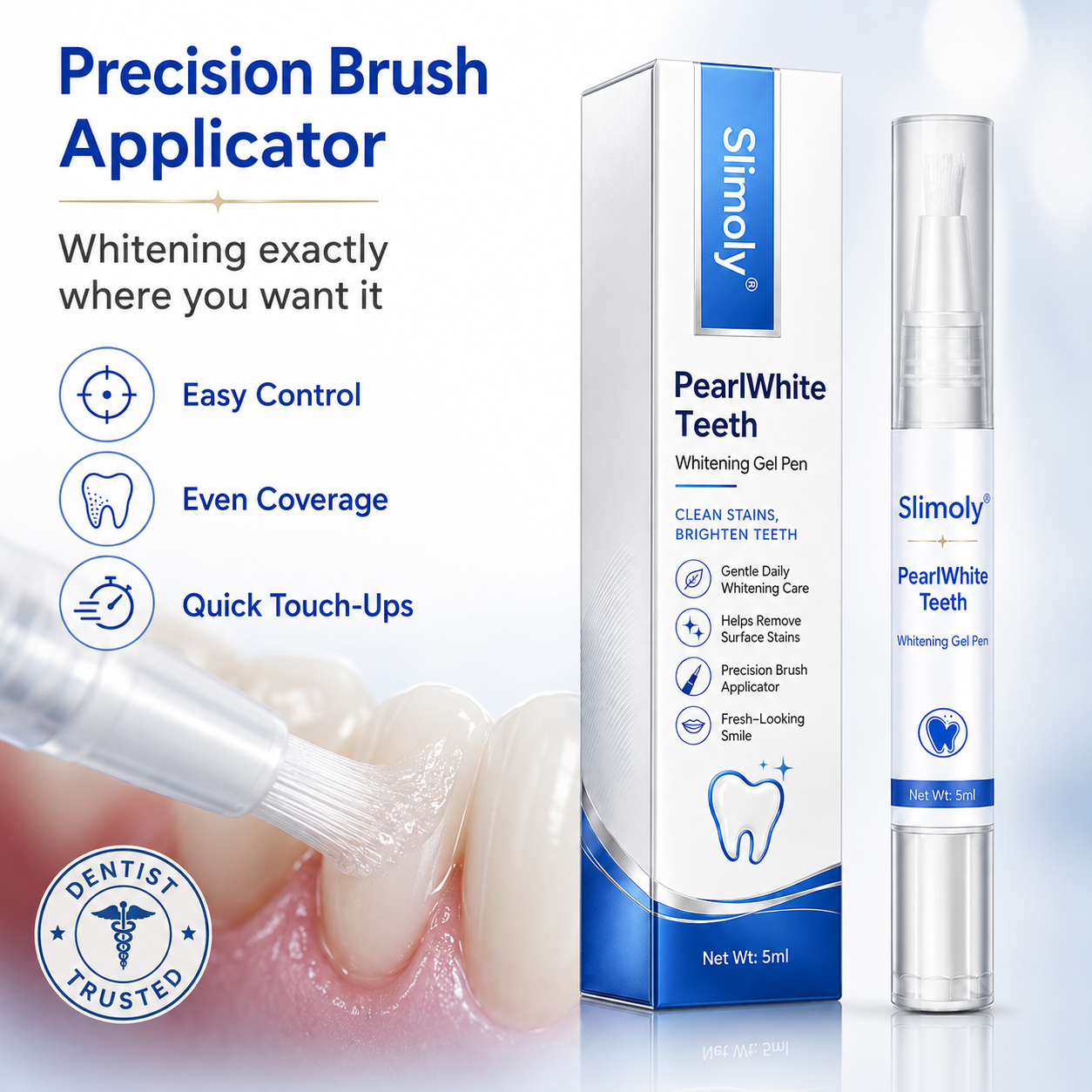 Slimoly® PearlWhite Teeth Whitening Gel Pen