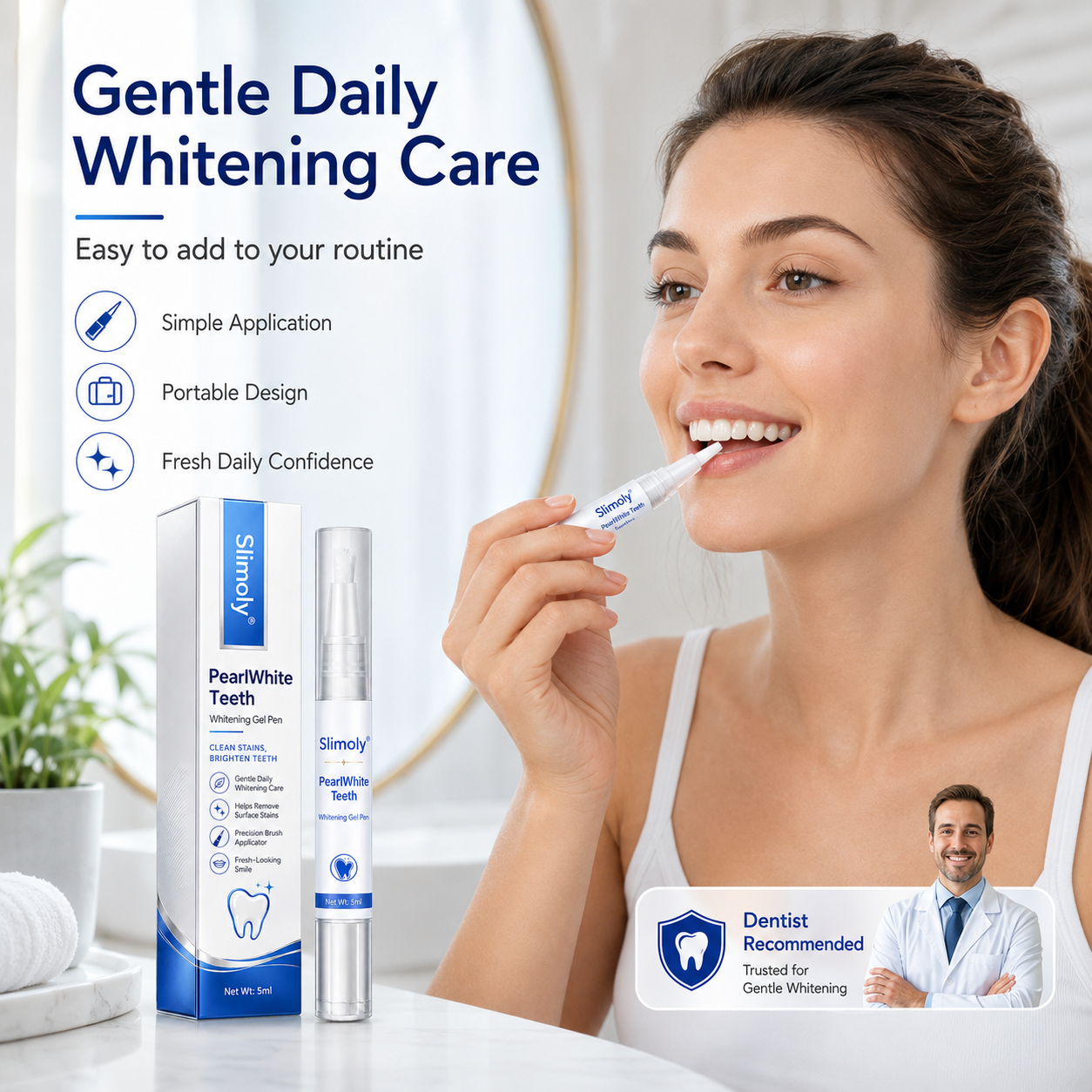 Slimoly® PearlWhite Teeth Whitening Gel Pen