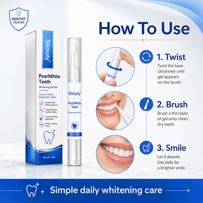 Slimoly® PearlWhite Teeth Whitening Gel Pen