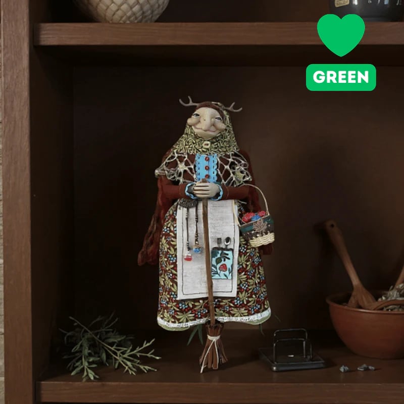✨Limited Edition – Only 100 Handmade Kitchen Witch Dolls Left! 🧙