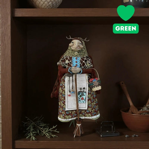 ✨Limited Edition – Only 100 Handmade Kitchen Witch Dolls Left! 🧙