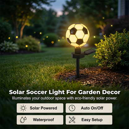 🌟Last Day 49% OFF -⚽️Fun Sporty Solar Light for Garden Decoration