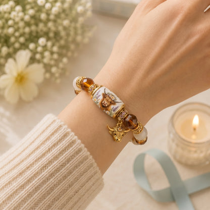 🐂Wild • Gentle • Warm🌾 — Highland Garden Bracelet✨