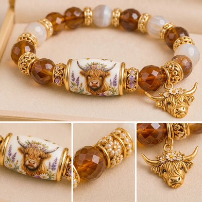 🐂Wild • Gentle • Warm🌾 — Highland Garden Bracelet✨