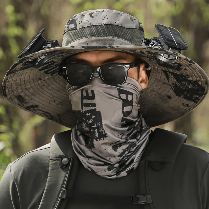 Ultralight Solar Fan Sun Hat – Lighter Than a Baseball! ⚾