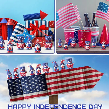 🔥Last Day 49% OFF - 🇺🇸 Patriotic gnome figurine, July 4th gift
