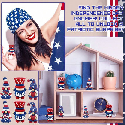🔥Last Day 49% OFF - 🇺🇸 Patriotic gnome figurine, July 4th gift