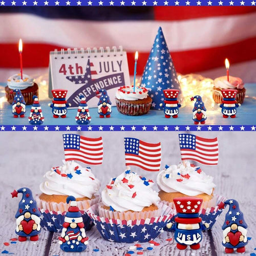 🔥Last Day 49% OFF - 🇺🇸 Patriotic gnome figurine, July 4th gift