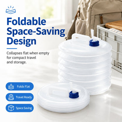📢📢50% OFF !! ⏰Collapsible Water Container with Spigot
