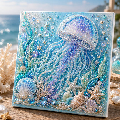 🔥Last Day 49% OFF - 🌊✨Ocean Theme Pearl Art DIY Kit(📦Buy 2 Free Shipping)