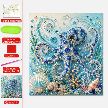 🔥Last Day 49% OFF - 🌊✨Ocean Theme Pearl Art DIY Kit(📦Buy 2 Free Shipping)