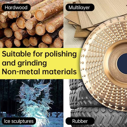 🔥 Buy One Get One Free | Heavy-Duty Wood Carving Disc Set (3PCS)