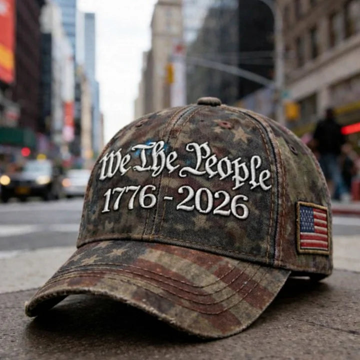 US Retro 250th Anniversary Casual Hat.