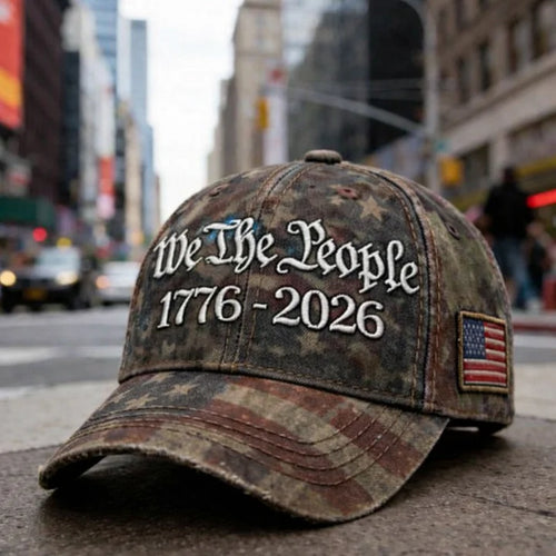 US Retro 250th Anniversary Casual Hat.