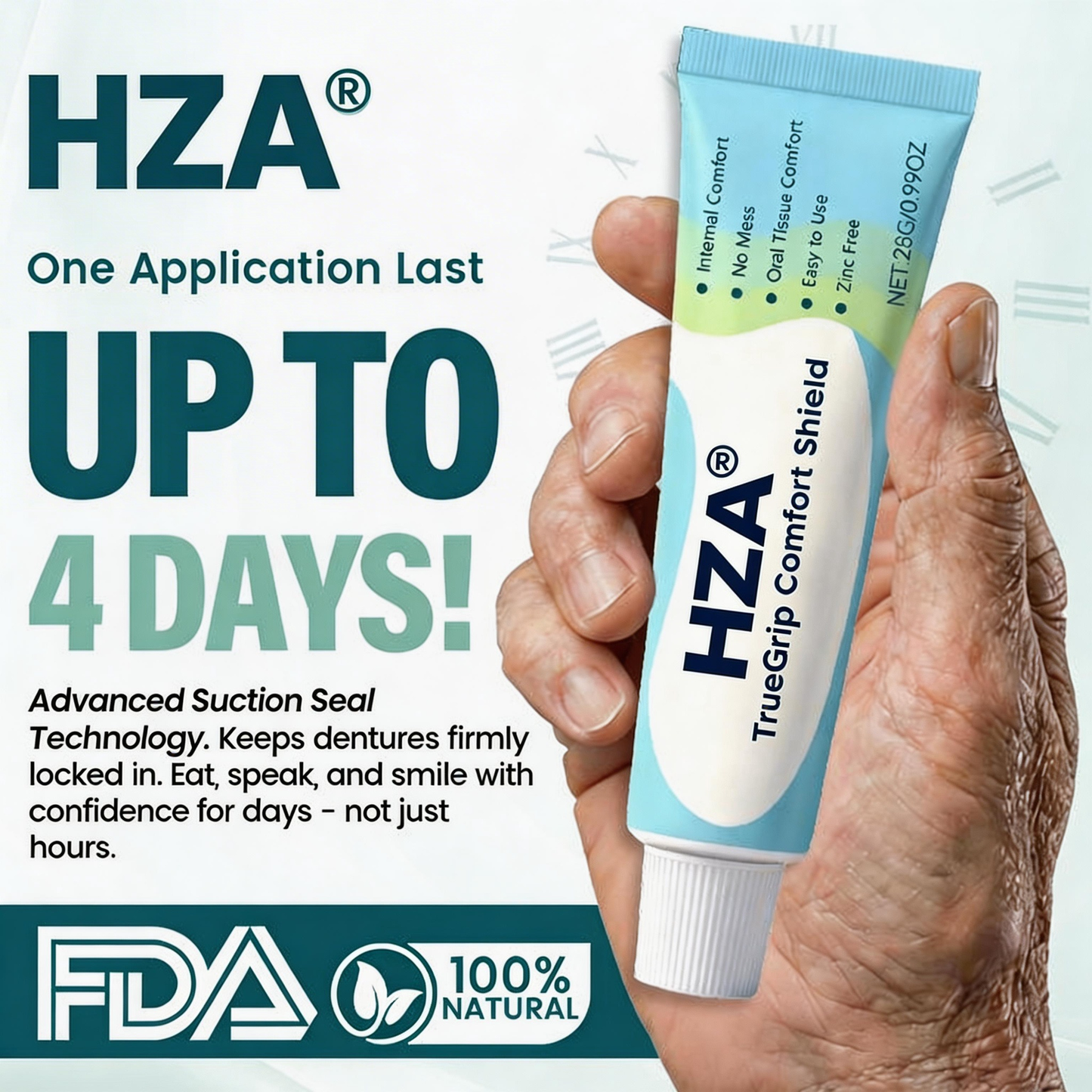 HZA® TrueGrip Comfort Shield