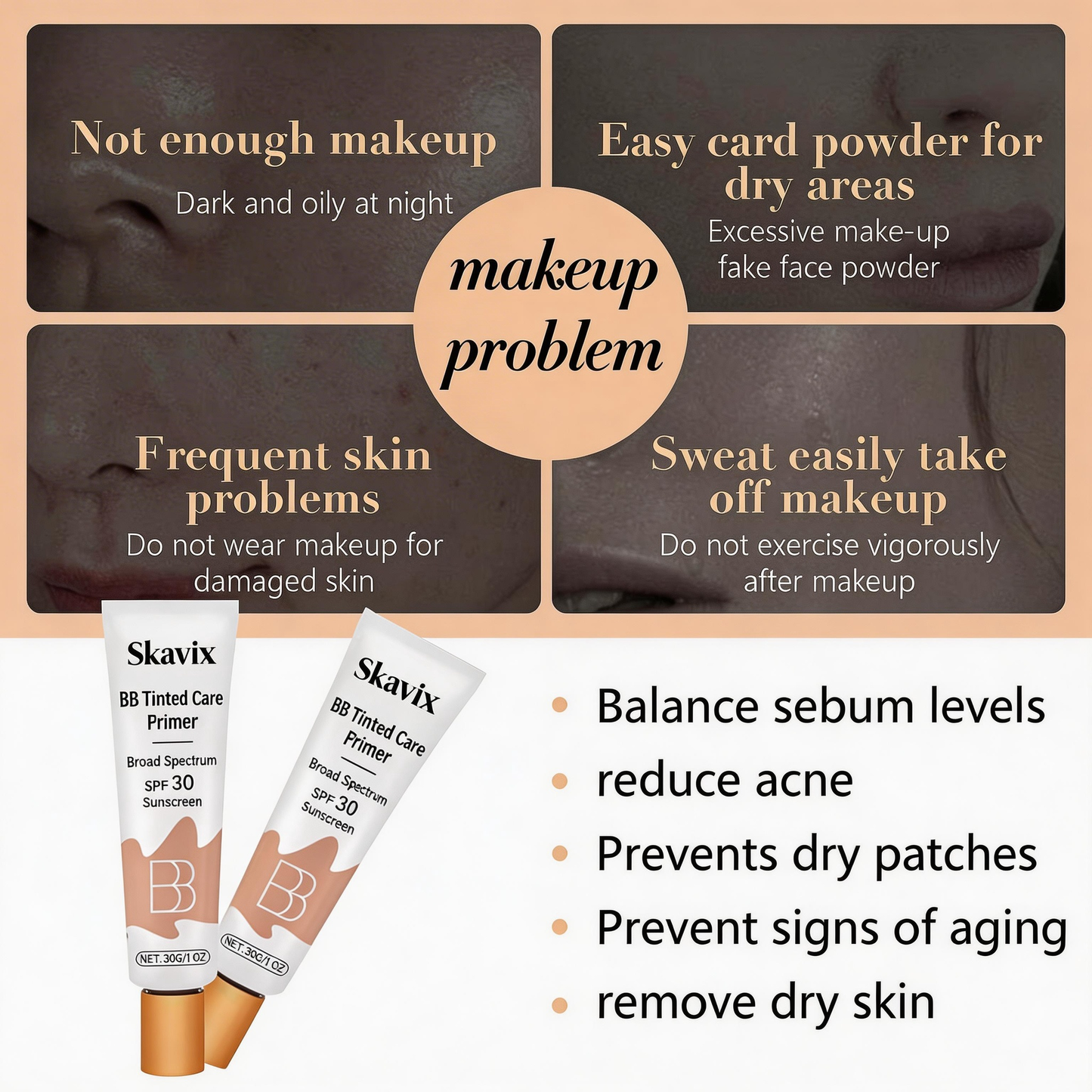 ✨BB blur tinted moisturizer SPF 30 - instantly brightens, hydrates & smooths your skin✨